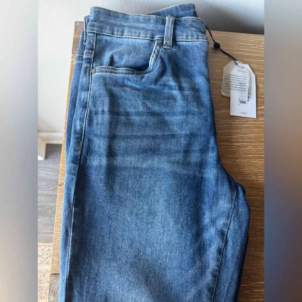 NWT! | UNIVERSAL STANDARD Seine High Rise Skinny Jeans, Vintage Indigo, Size 8 ✨ - Picture 6 of 16